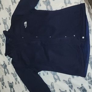 Womens North Face Zip Up Fleece